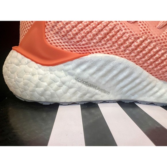 Size 6 & 8.5 Adidas Alphaboost Semi Coral Glow Pink Men\'s Running Shoes F33947 main image 7